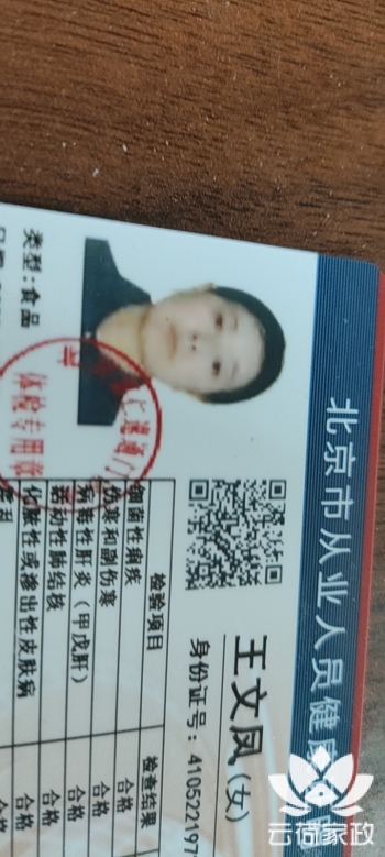 阿姨资料照片