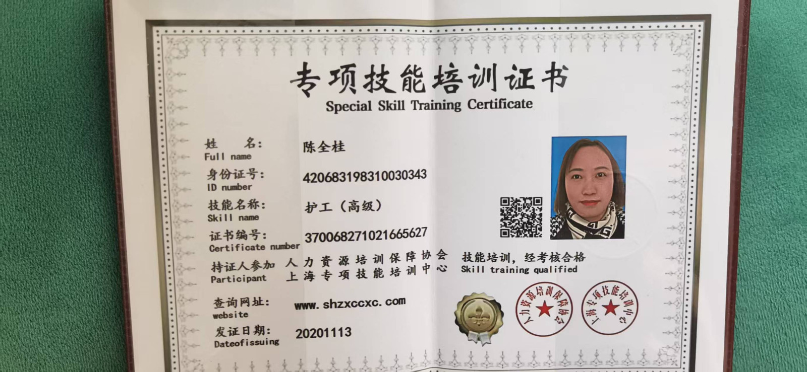 陈阿姨照片