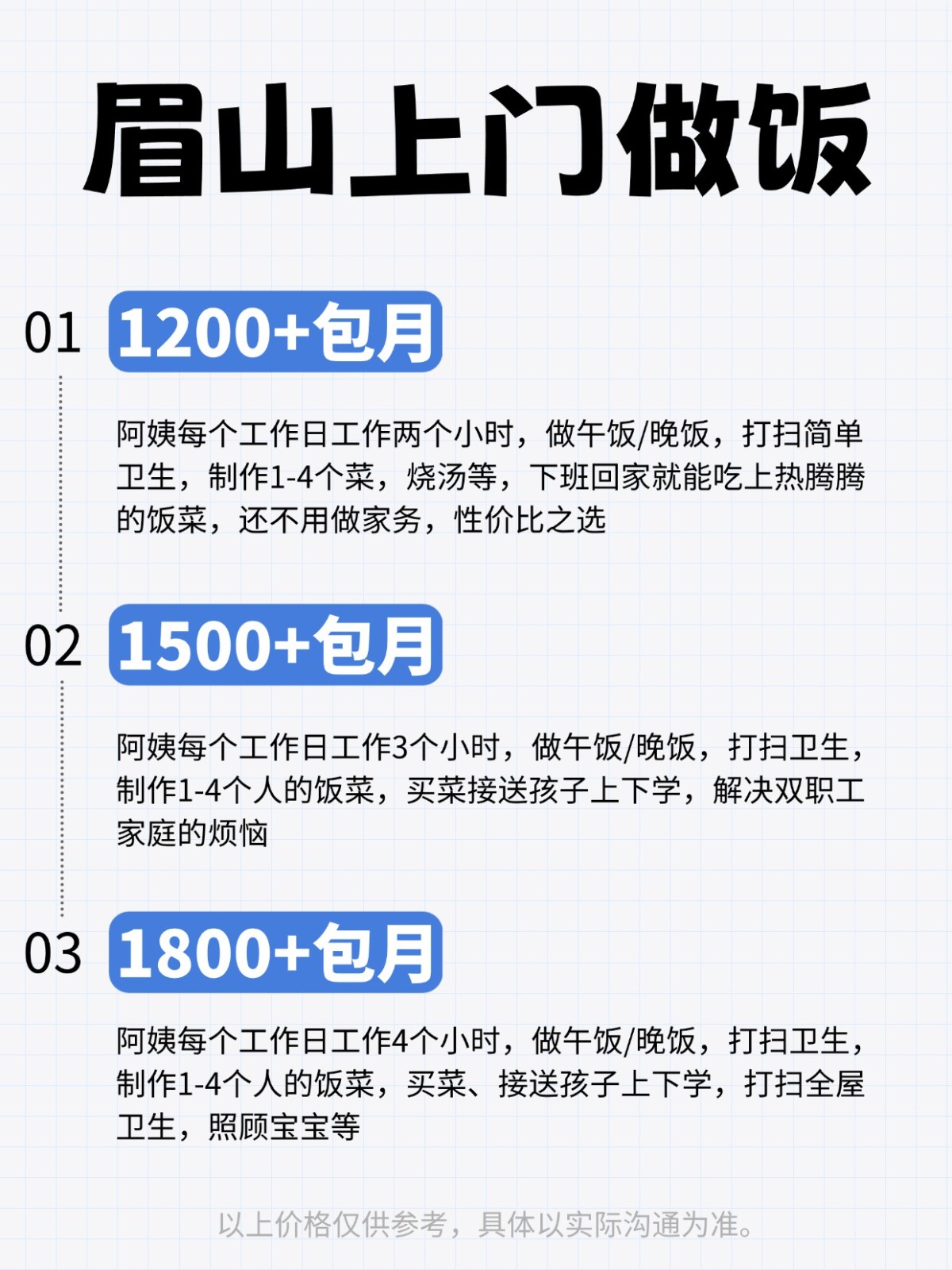 2026眉山上门做饭全攻略❗️码住