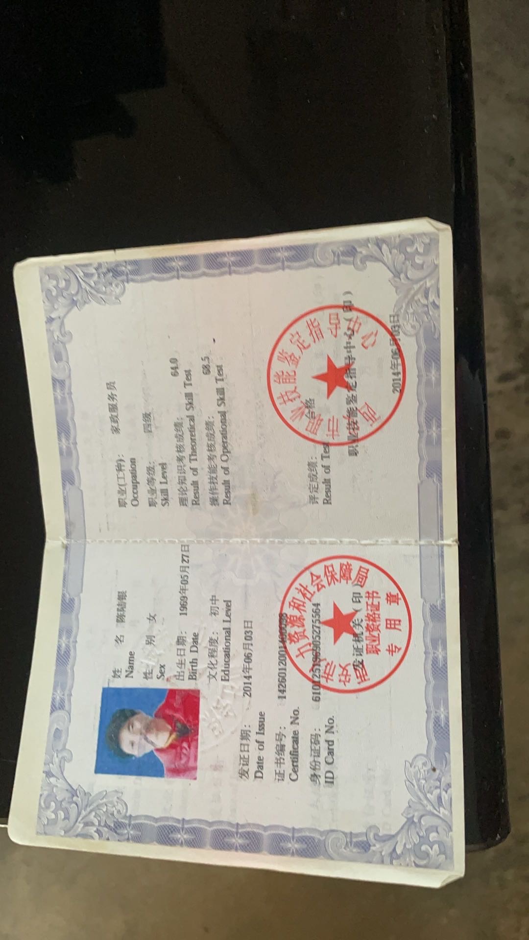 陈阿姨照片