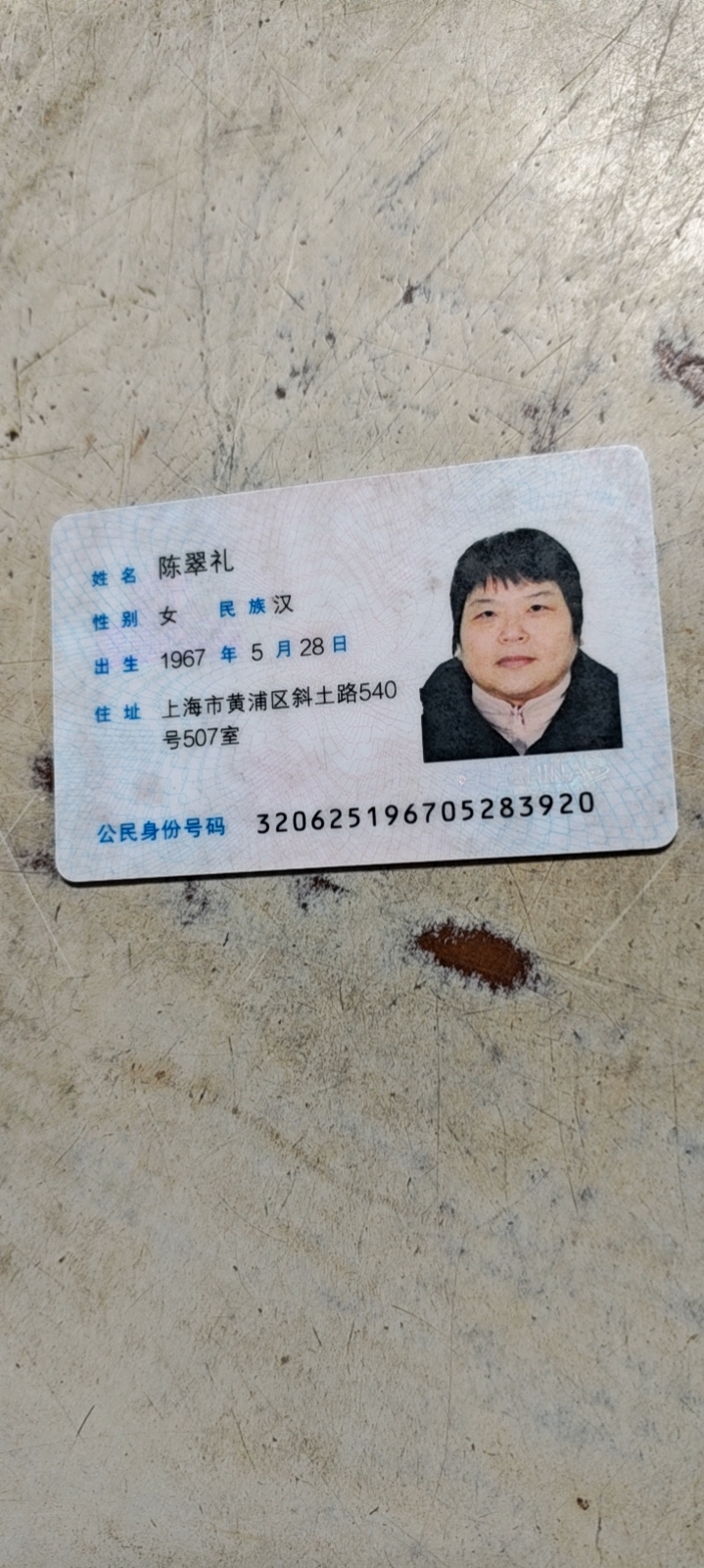 陈阿姨照片