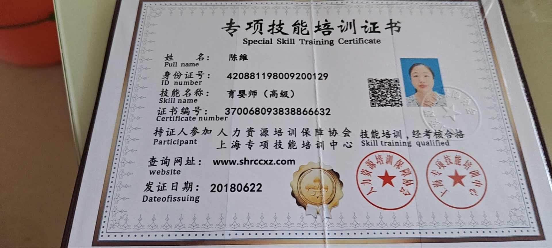 陈阿姨照片