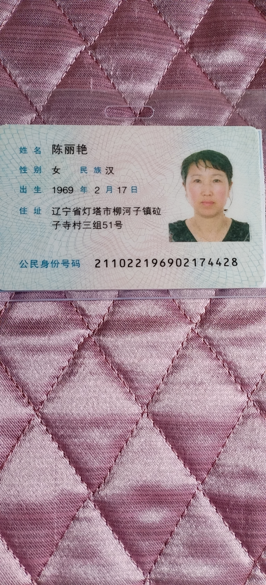 陈阿姨照片