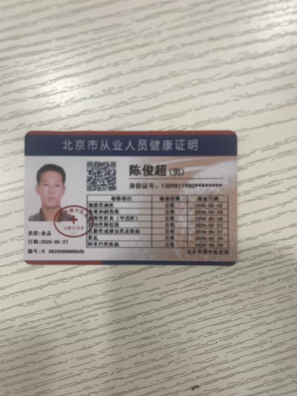 陈护工照片
