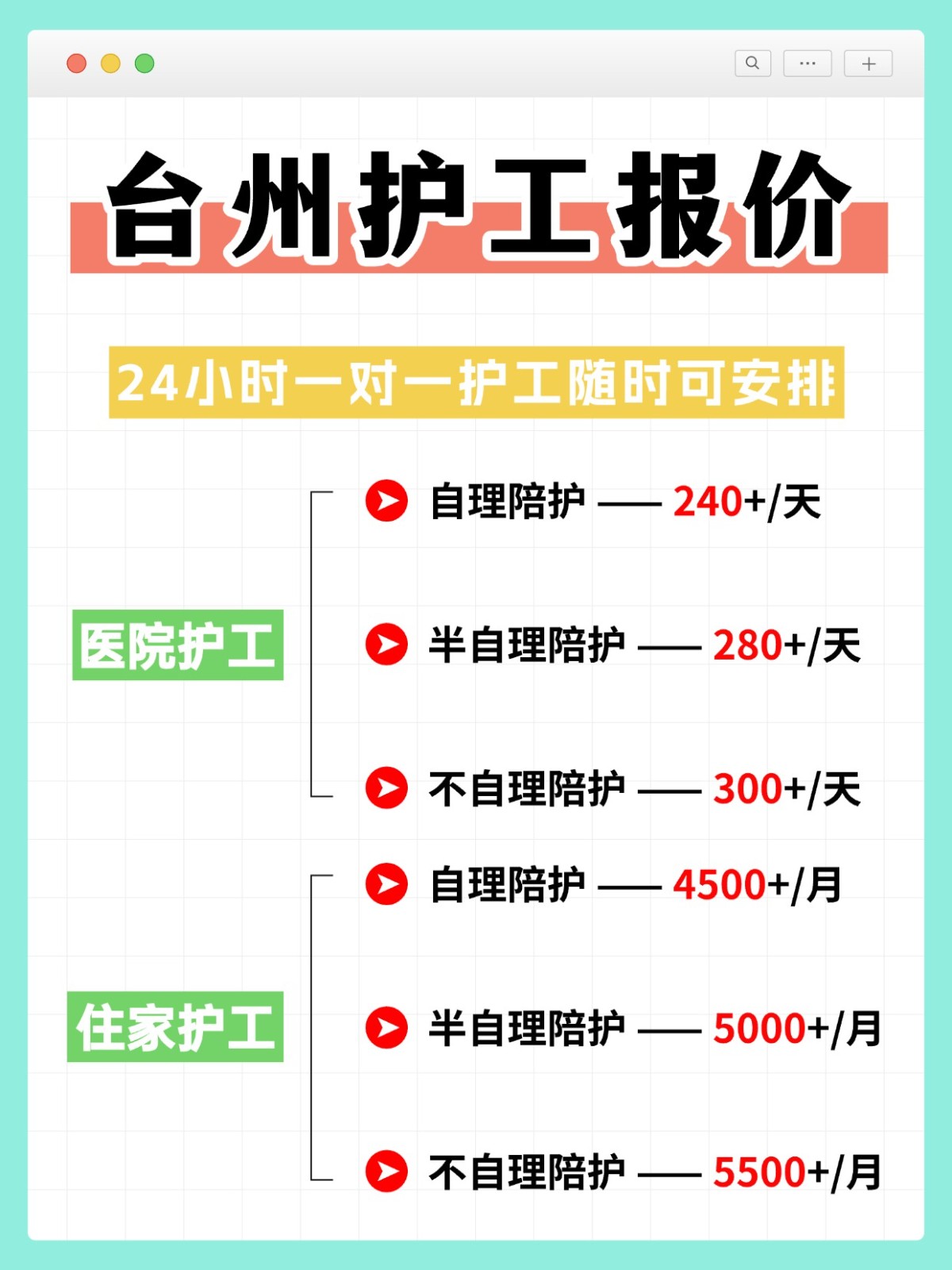?台州各大医院护工,随时可安排!