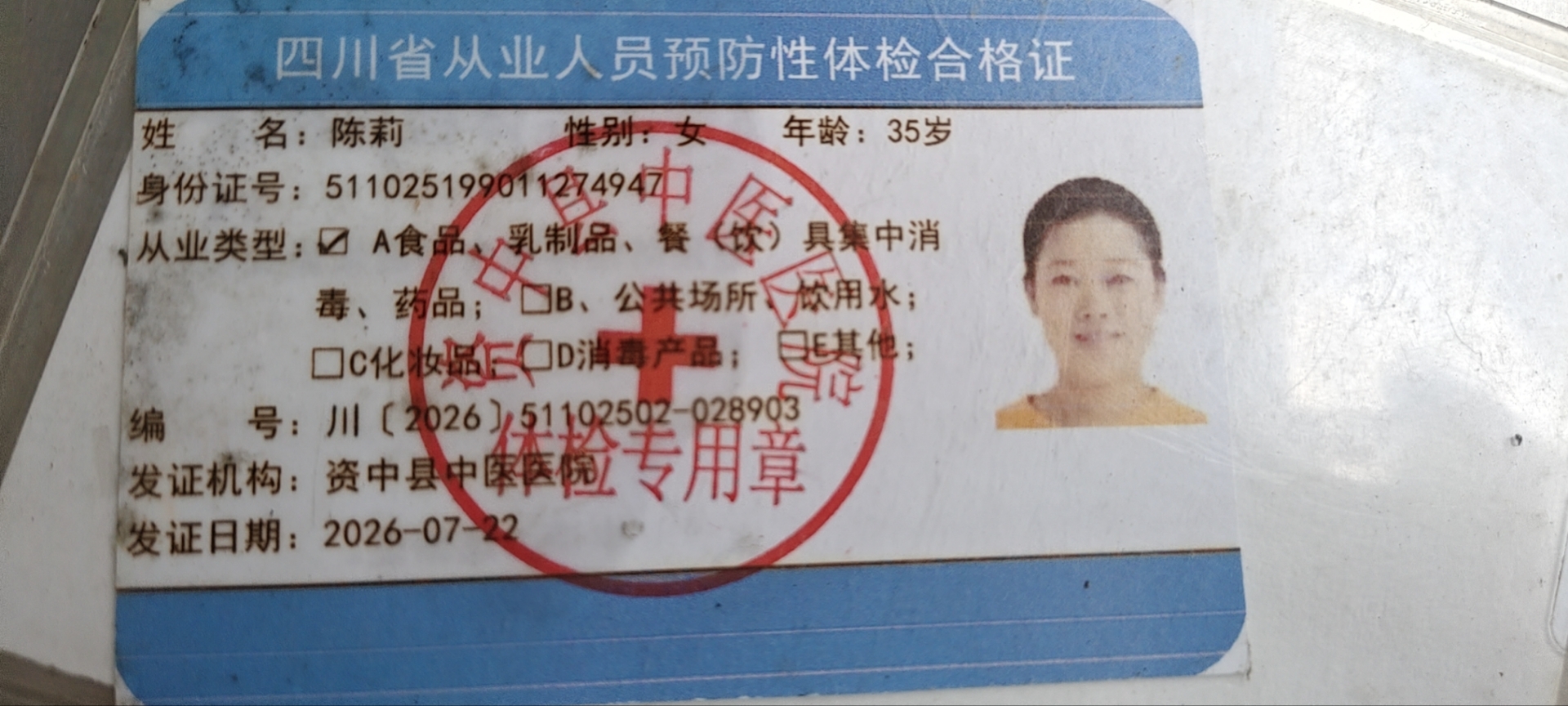 陈阿姨照片