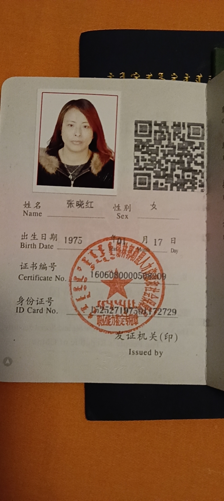 张阿姨照片