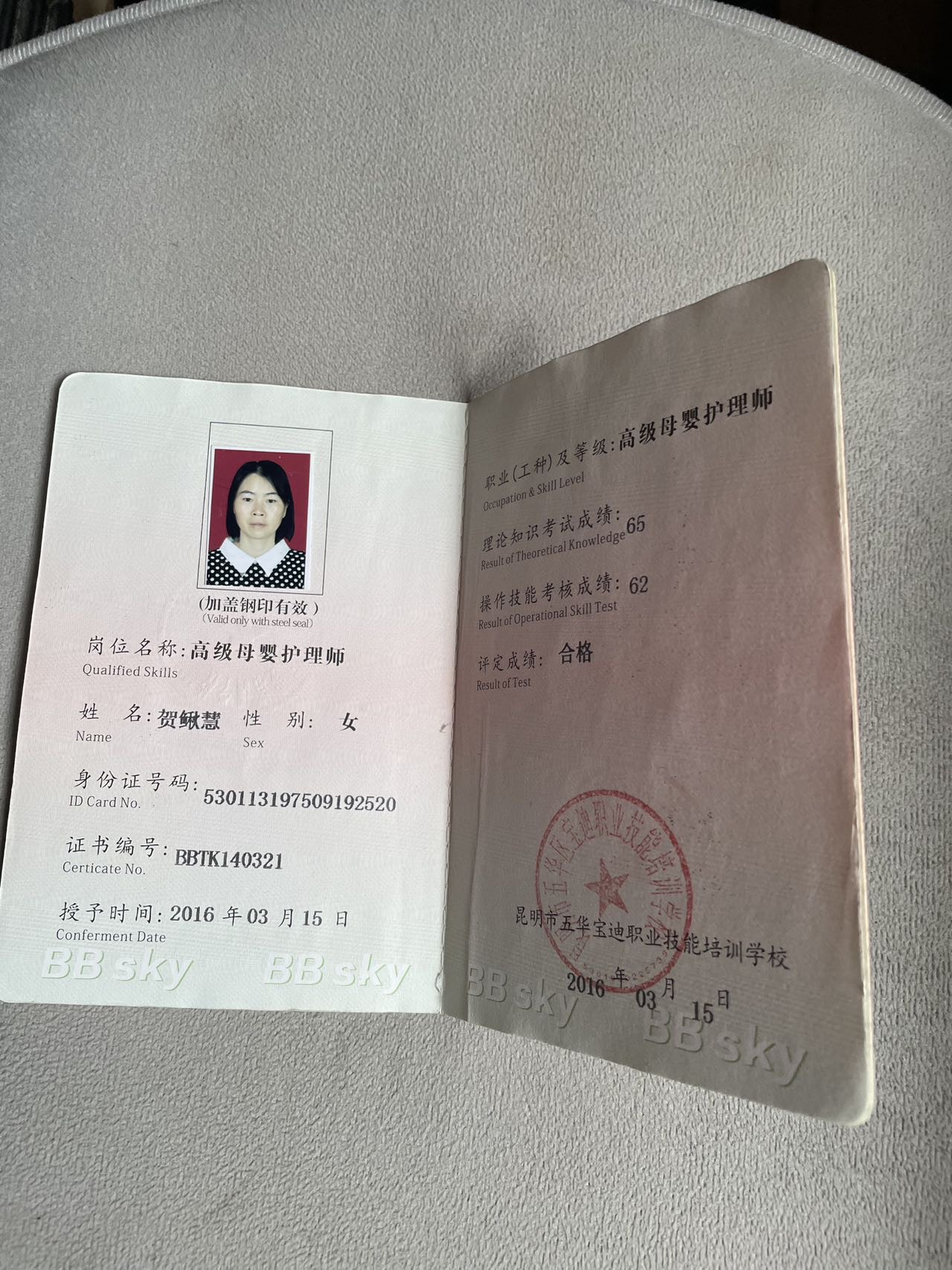 贺阿姨照片
